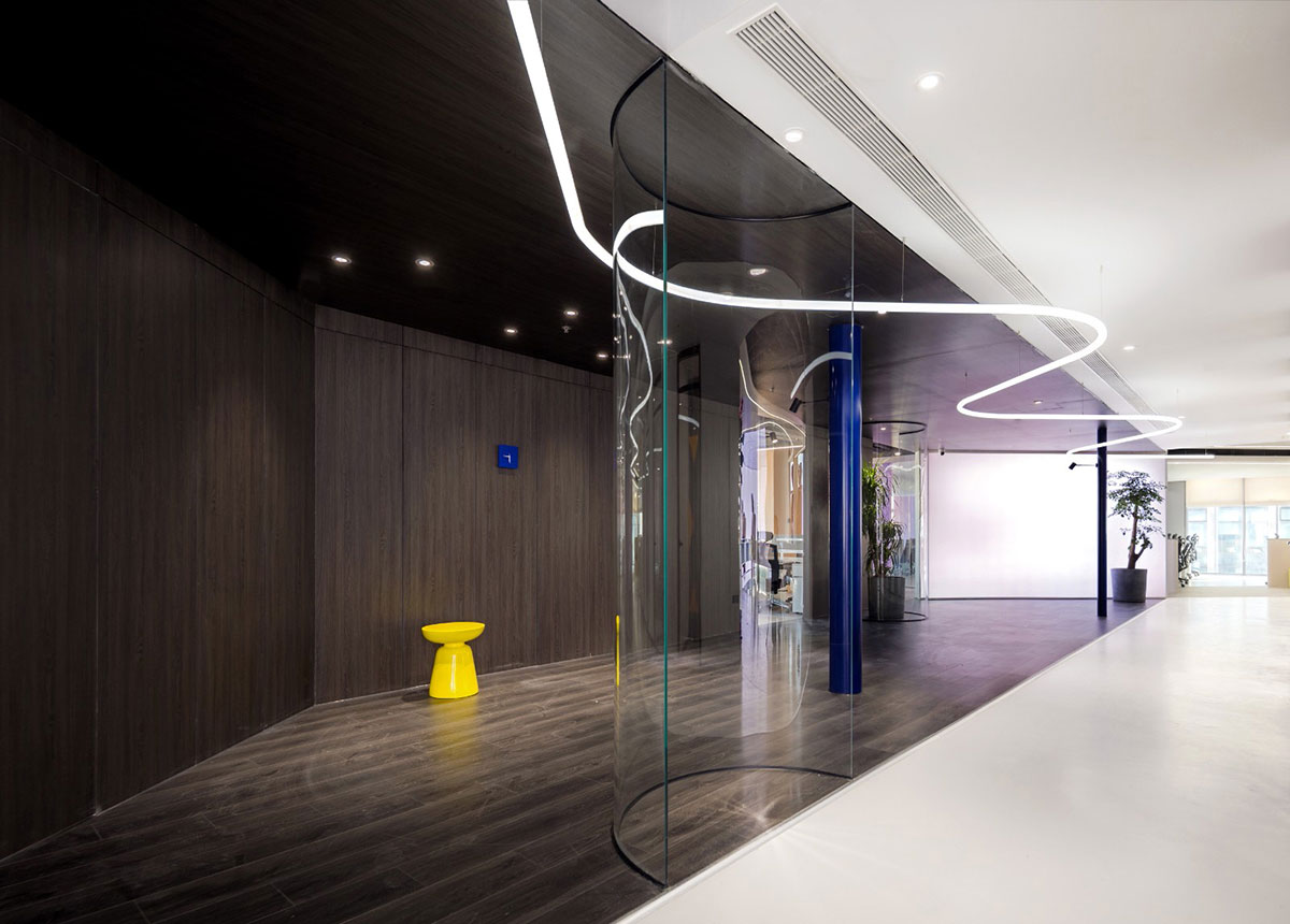 鄭州辦公室全案設(shè)計(jì)-1500平米裝修施工效果圖