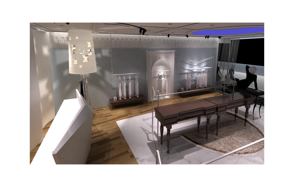 Malt服飾門(mén)店裝修設(shè)計(jì)效果圖