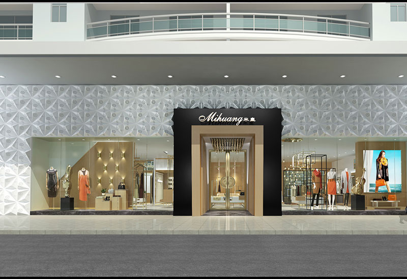 230平米品牌服裝門(mén)店裝修設(shè)計(jì)效果圖