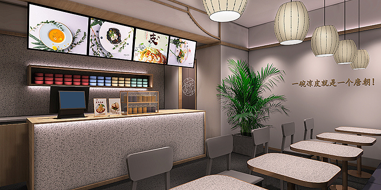 鄭州街邊小吃店設(shè)計及裝修施工報價每平米多少錢