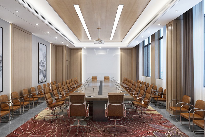 2600平米集團(tuán)辦公樓裝修設(shè)計效果圖