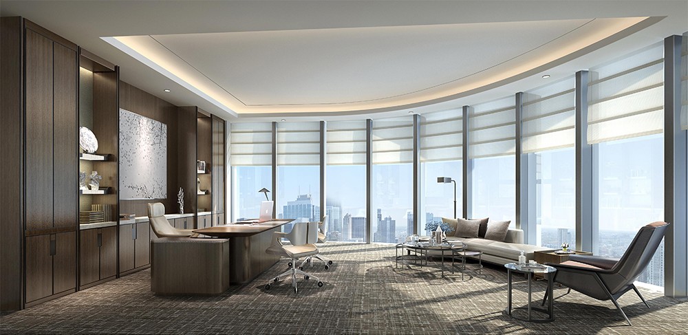 1200平米辦公室裝修設(shè)計效果圖