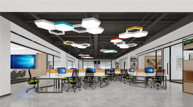 2200平企業(yè)辦公樓裝修設(shè)計效果圖