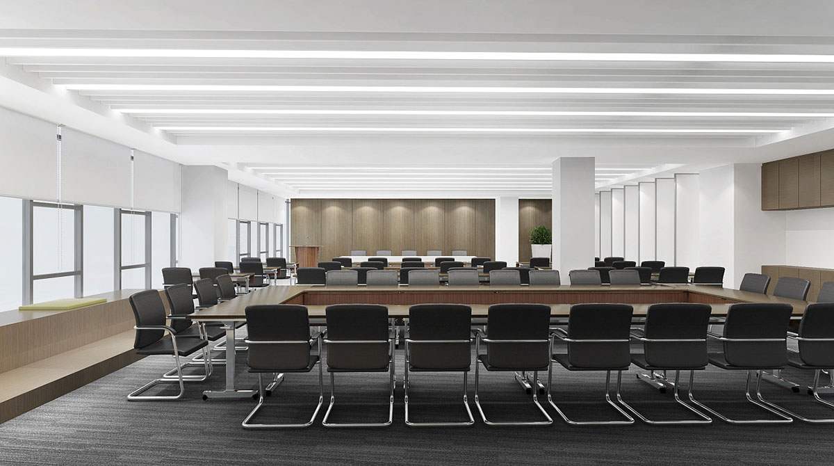 600平科技型辦公室裝修設(shè)計效果圖