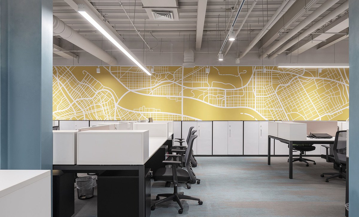 900平米新鄉(xiāng)廠(chǎng)房辦公室裝修效果圖