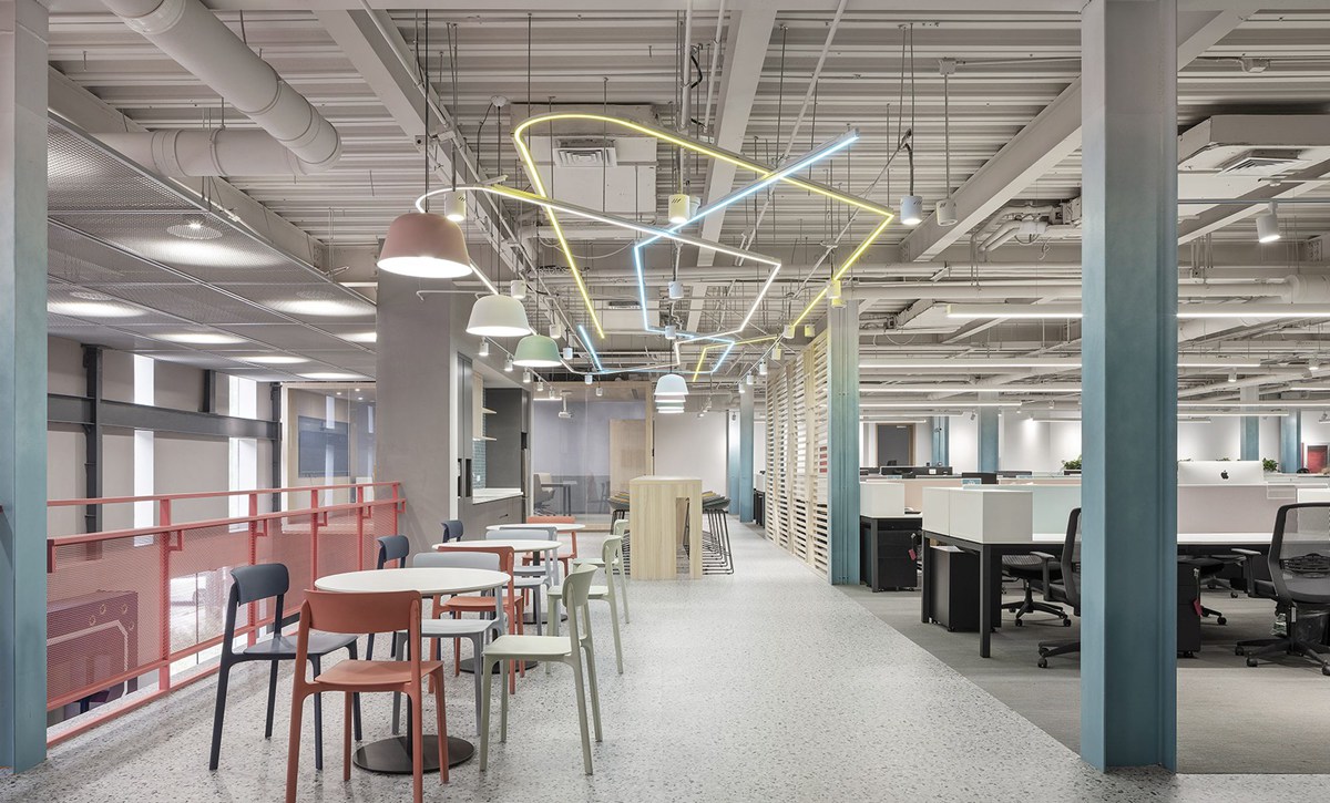 900平米新鄉(xiāng)廠(chǎng)房辦公室裝修效果圖