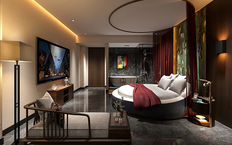 300平米足浴店裝修設(shè)計(jì)效果圖