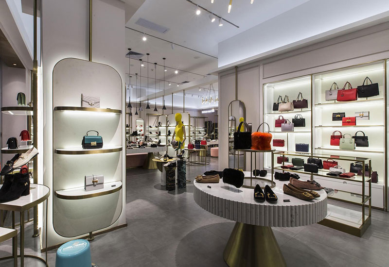 85平米女鞋專賣(mài)店設(shè)計(jì)效果圖