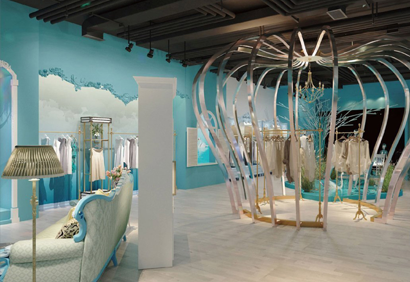 180平米品牌女裝門店裝修設(shè)計效果圖