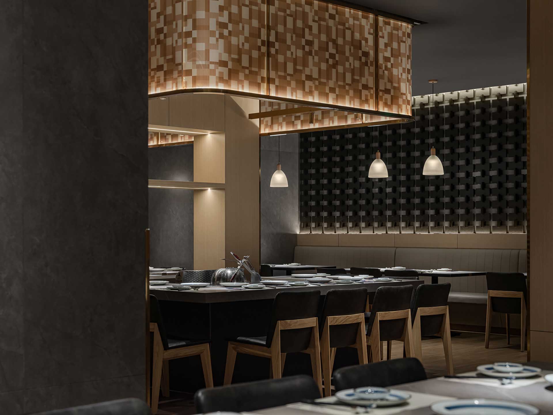 540平米連鎖餐廳裝修設(shè)計(jì)效果圖