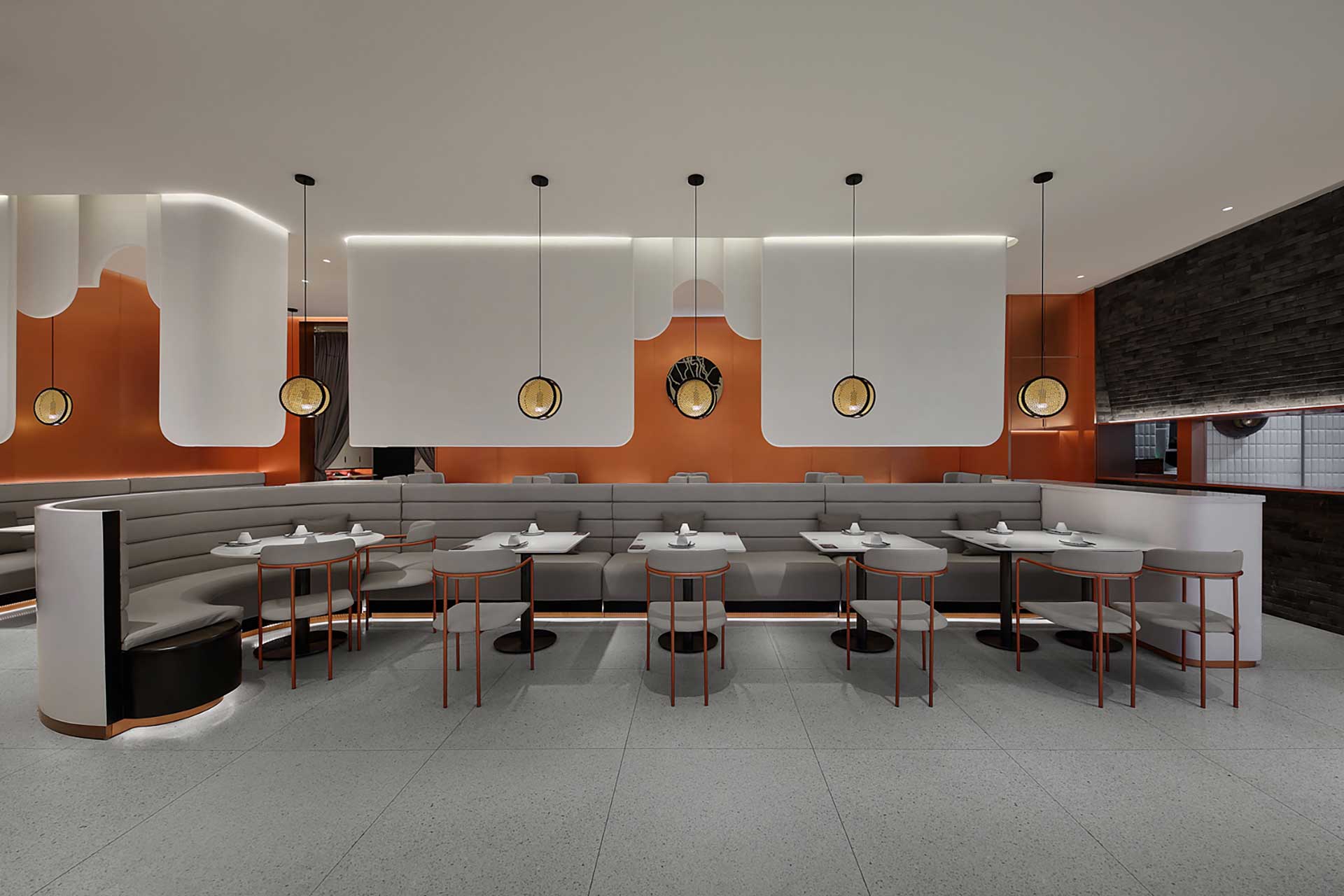 190平米鄭州飯店裝修設(shè)計(jì)效果圖