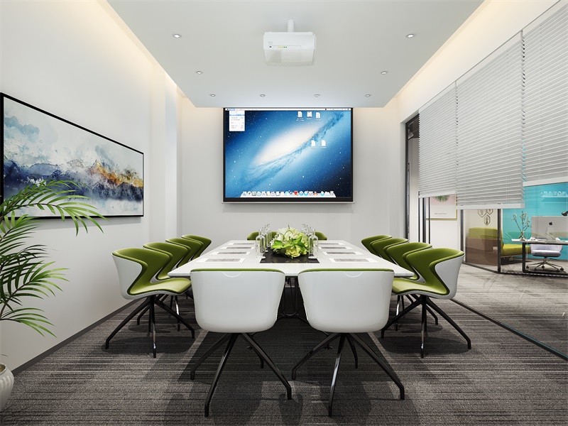 500平網(wǎng)紅直播辦公空間設計效果圖