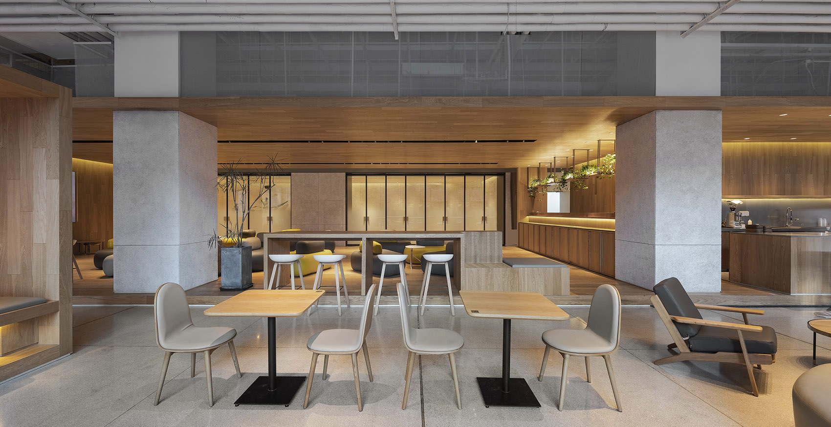 230平米咖啡館裝修設(shè)計效果圖