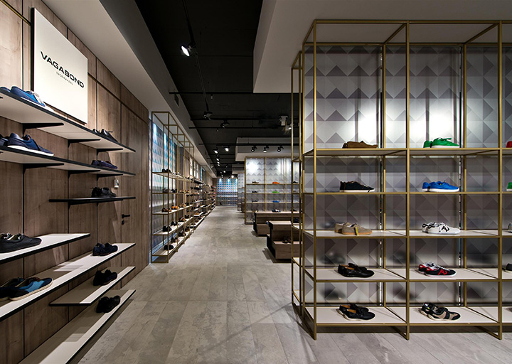 210平米工業(yè)風(fēng)格鞋店裝修設(shè)計效果圖