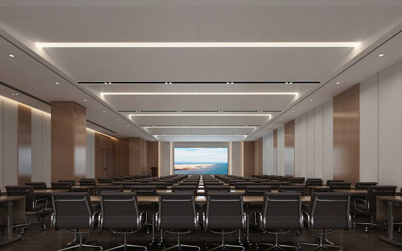 1000平米寫字樓辦公裝修設(shè)計效果圖