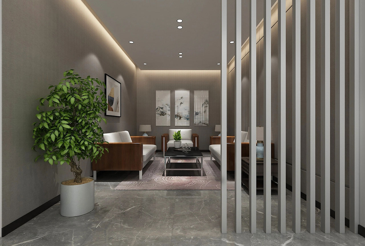 160平米鄭州辦公室設(shè)計裝修效果圖