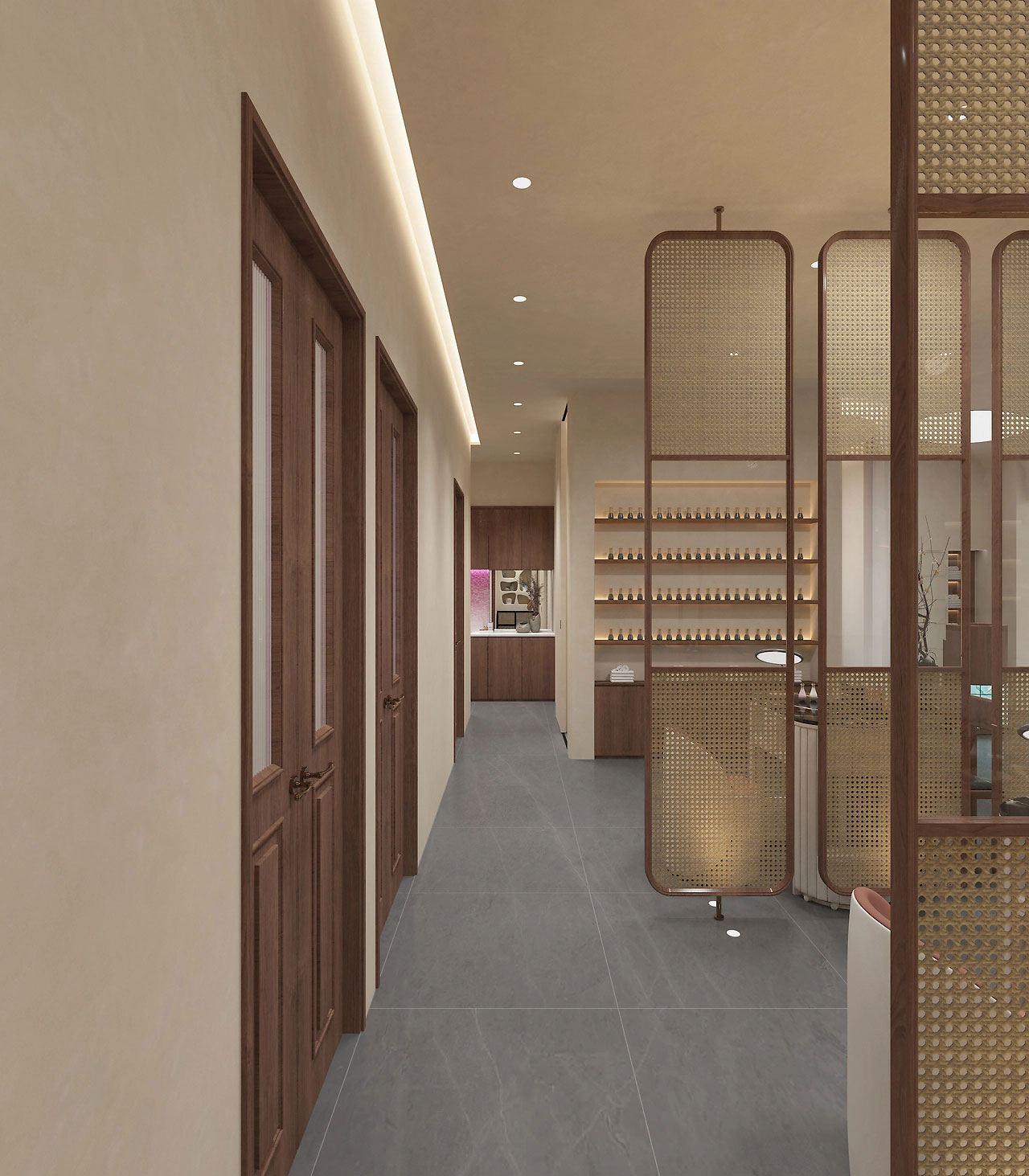 85平米美甲美睫店裝修設(shè)計效果圖