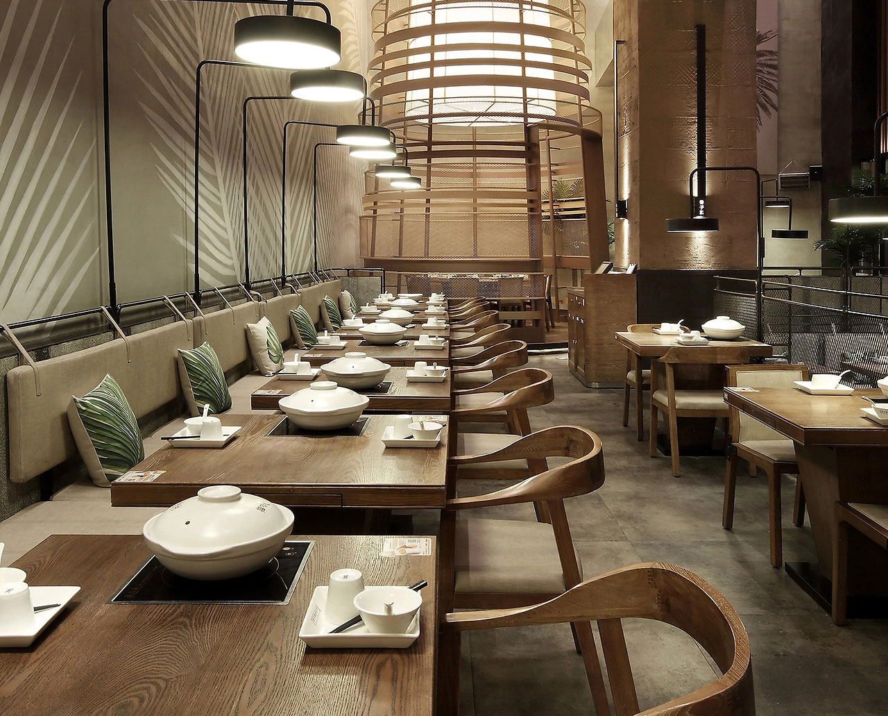 371平米中餐廳裝修設(shè)計效果圖