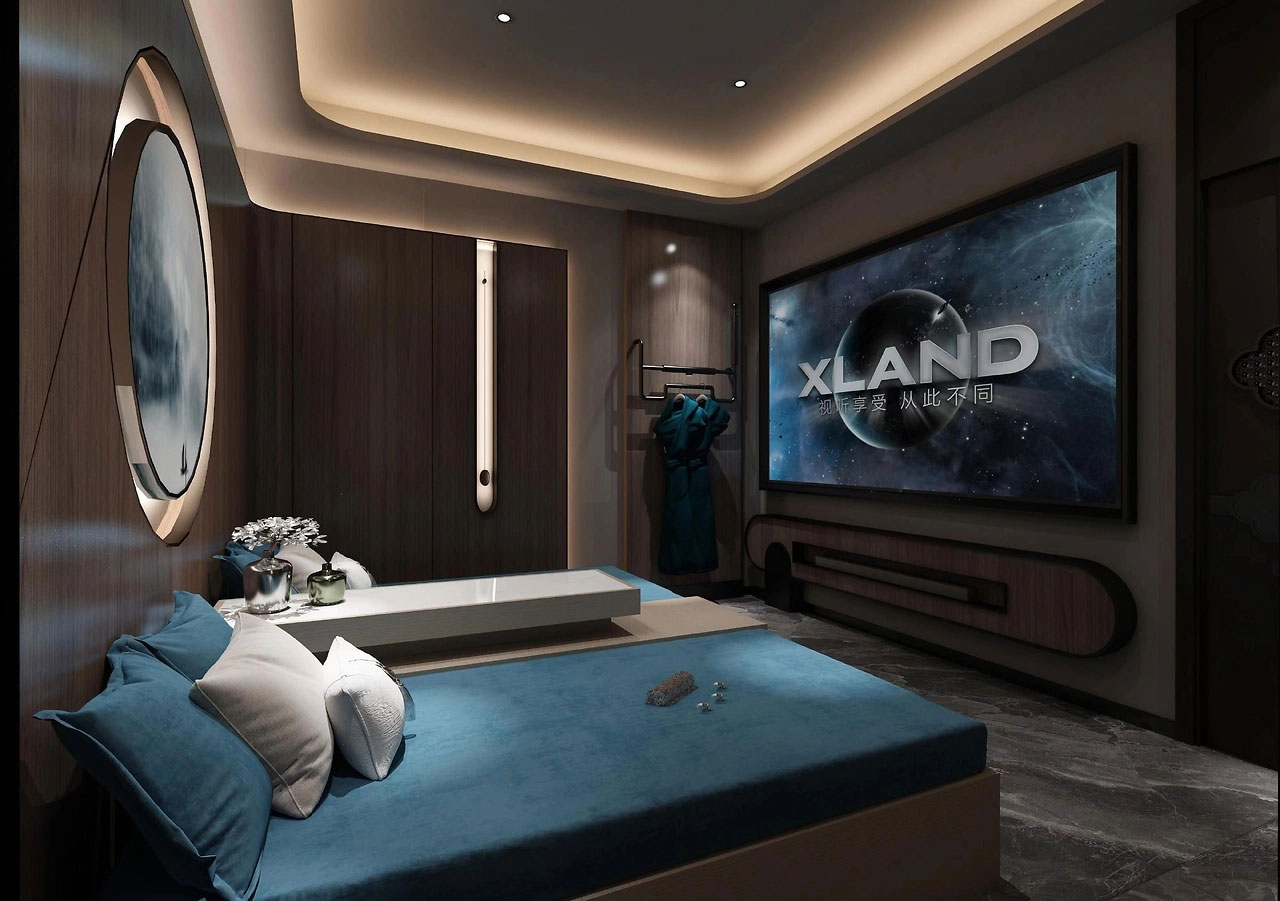 593平米鄭州足浴店裝修設(shè)計效果圖