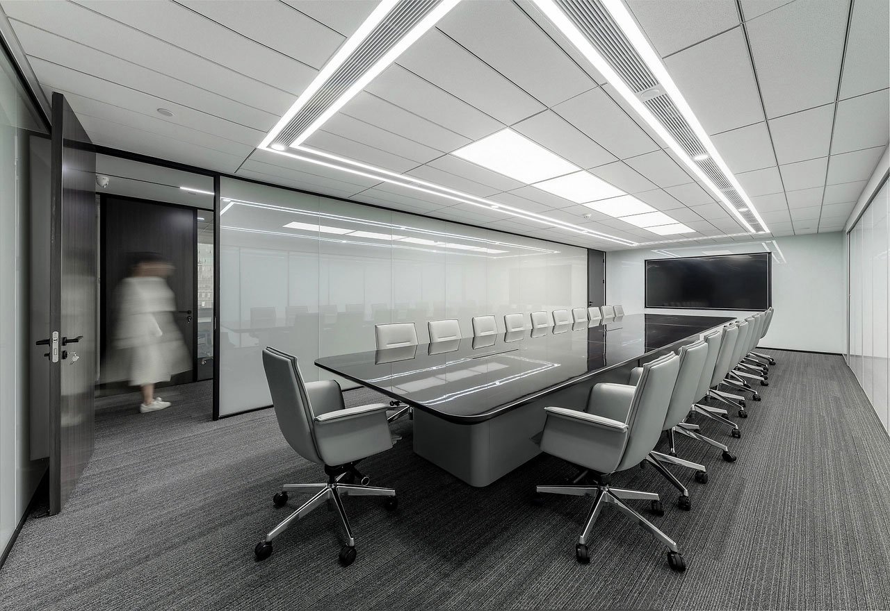 347平米新鄉(xiāng)廠(chǎng)房辦公室裝修設(shè)計(jì)效果圖