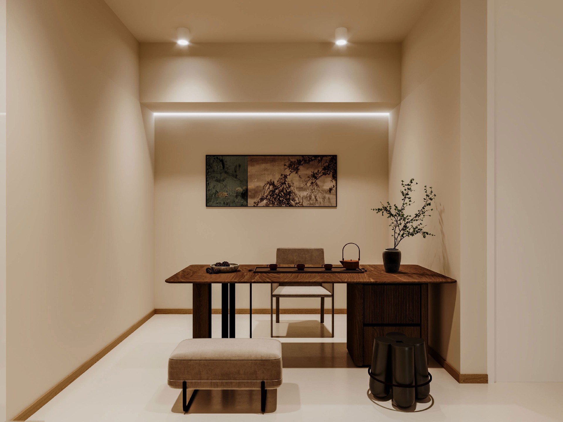 320平米開封瑜伽館設(shè)計(jì)裝修效果圖