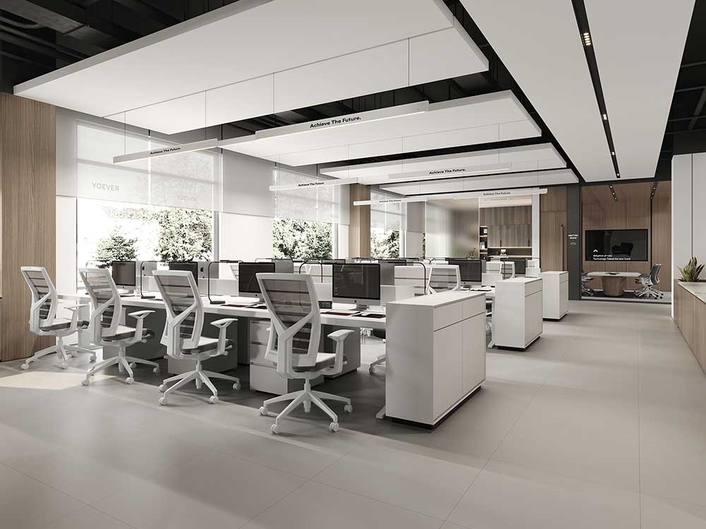 475平米鄭州企業(yè)辦公室設計效果圖