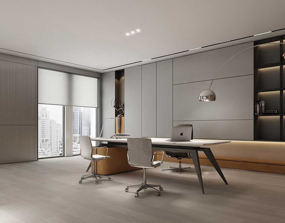 475平米鄭州企業(yè)辦公室設計效果圖