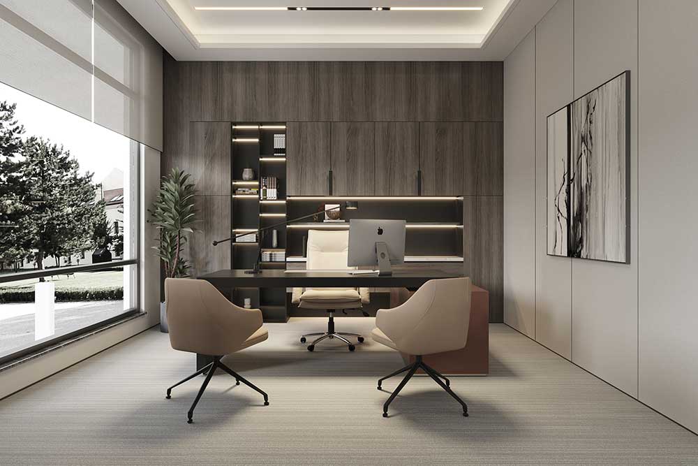 475平米鄭州企業(yè)辦公室設計效果圖