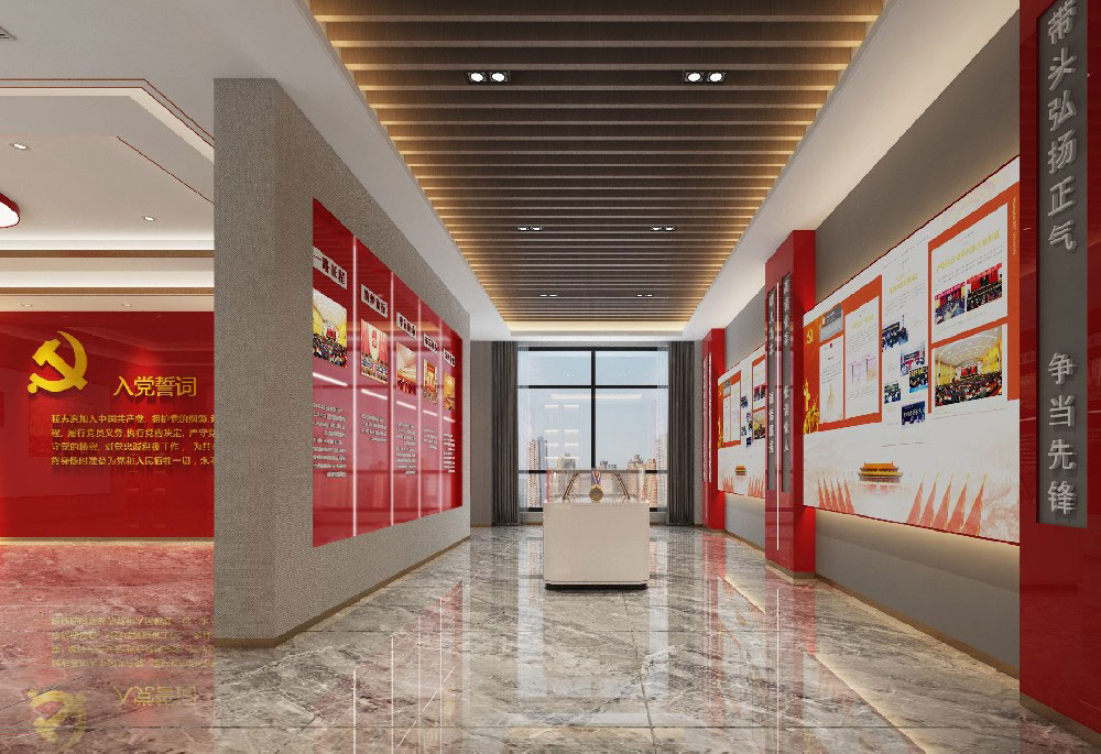 鄭州黨建展廳設(shè)計方案：傳承紅色精神，展現(xiàn)時代風采