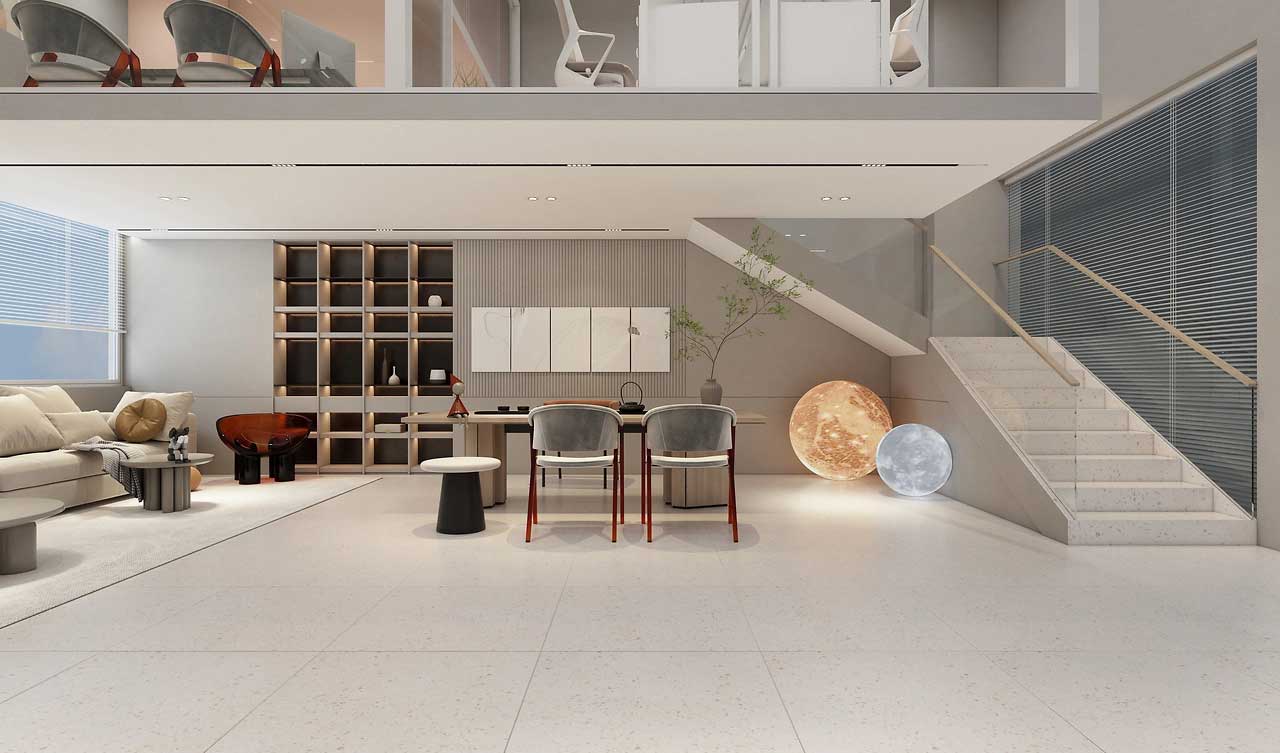 120平米內(nèi)衣展廳直播間設計效果圖