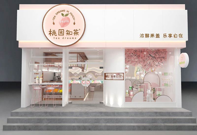 鄭州奶茶店設(shè)計(jì)：時(shí)尚與傳統(tǒng)的茶飲文化交匯