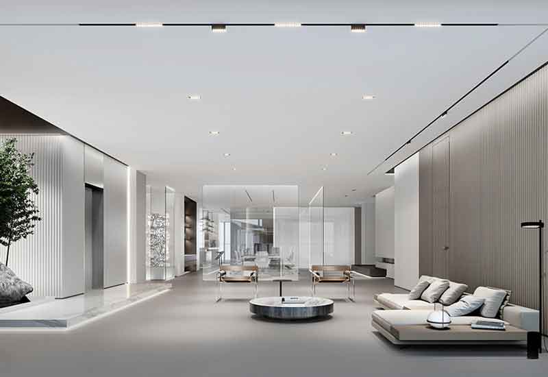 鄭州辦公室接待室裝修:溫馨專業(yè)的設(shè)計思路