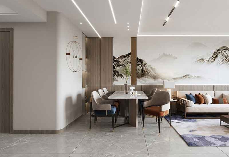 鄭州家裝設(shè)計(jì):新中式風(fēng)格的廚房設(shè)計(jì)與布局