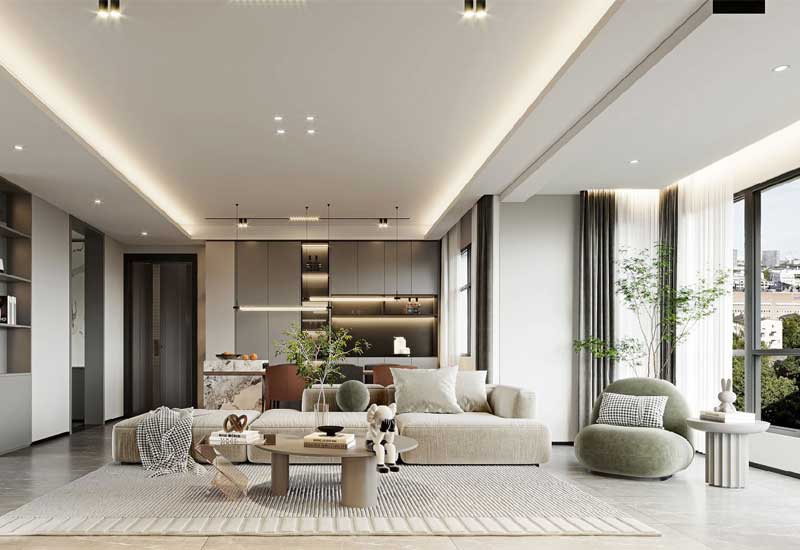 鄭州家裝設計趨勢:輕奢風在家裝中的細節(jié)體現(xiàn)