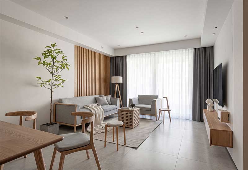 鄭州新房裝修設計:現(xiàn)代簡約風的空間擴容技巧