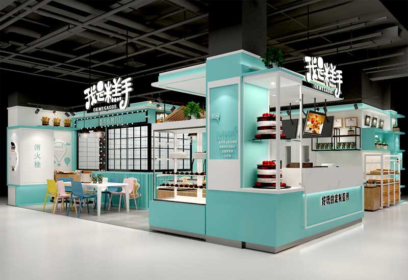 鄭州蛋糕店裝修設(shè)計(jì):甜蜜夢(mèng)幻與精致展示空間打造秘籍