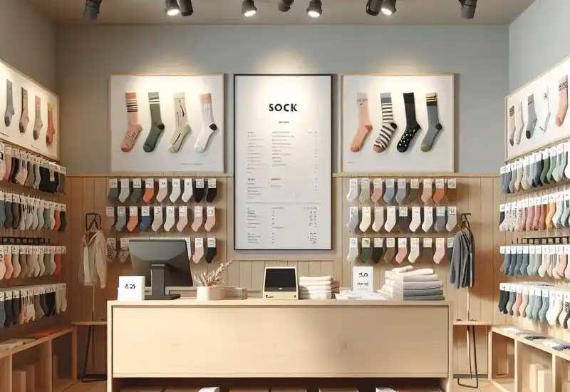 鄭州襪子配飾店裝修，收納空間決定經(jīng)營(yíng)效率 