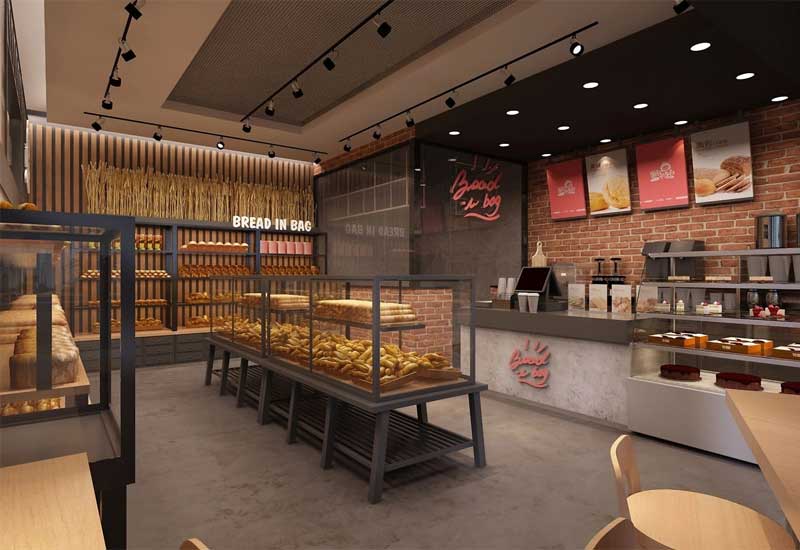 鄭州烘焙店裝修設(shè)計(jì)費(fèi)用:展示柜燈光設(shè)計(jì)報(bào)價(jià)明細(xì)