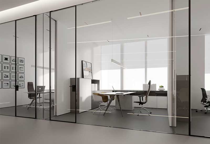 鄭州寫字樓玻璃隔斷翻新的驗(yàn)收流程:確保符合施工要求