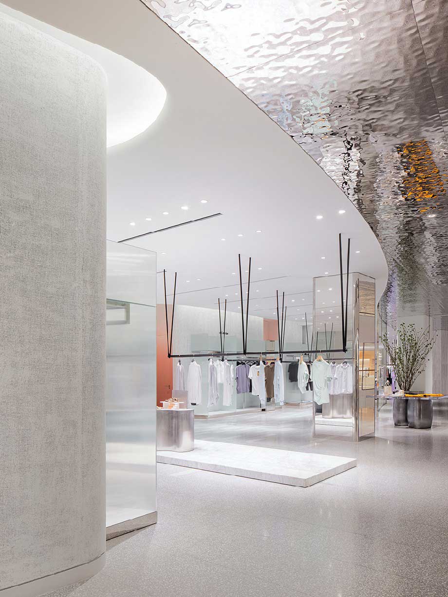 高檔時尚女士服裝店裝修設(shè)計