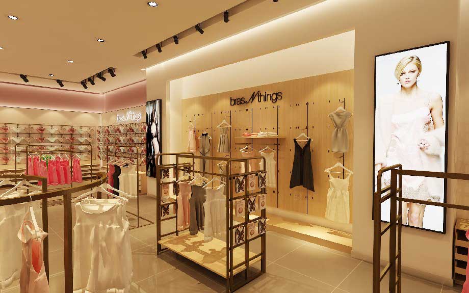 女士?jī)?nèi)衣專(zhuān)賣(mài)店裝修設(shè)計(jì)圖
