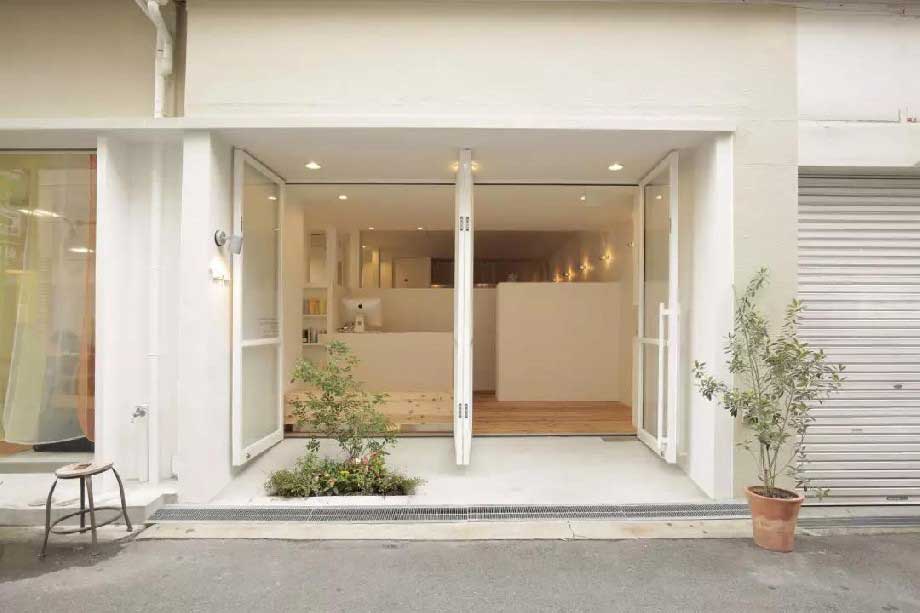 40平米極簡(jiǎn)美發(fā)沙龍店裝修效果圖