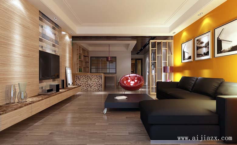 現(xiàn)代簡約風格大戶型裝修效果圖