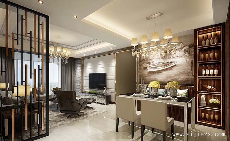 精致時尚的現(xiàn)代風(fēng)格裝修效果圖