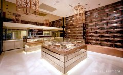 簡(jiǎn)單大方的珠寶店鋪裝修效果圖
