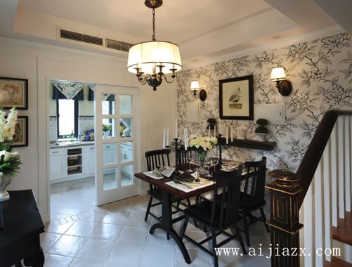  開闊大方的現(xiàn)代風格復式餐廳裝修效果圖