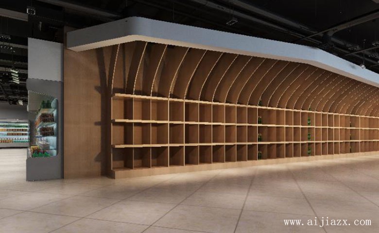 簡約舒適的商場櫥窗區(qū)裝修效果圖