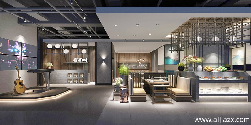 快餐店設(shè)計如何進(jìn)行顏色搭配