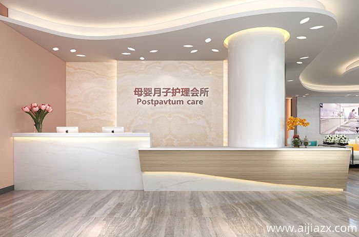 鄭州月子中心裝修簡(jiǎn)潔明快