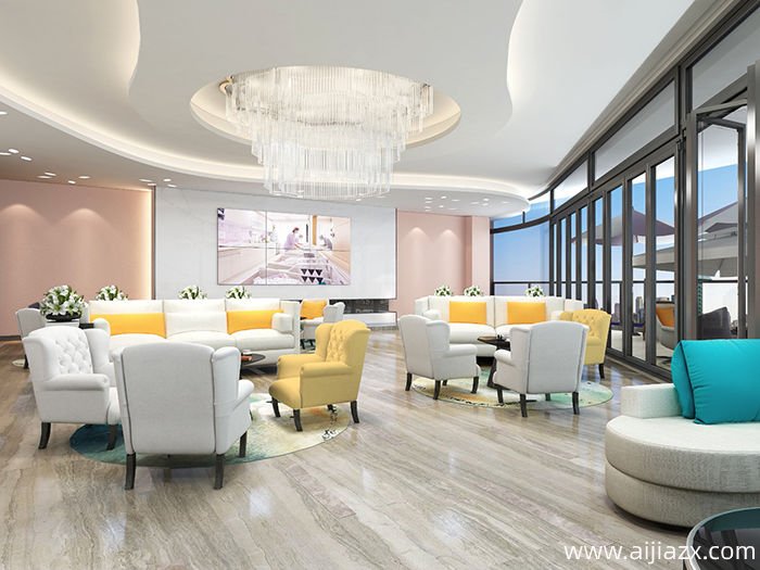 鄭州月子中心裝修簡(jiǎn)潔明快